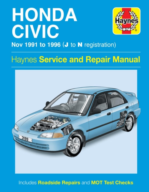 Honda Civic Nov 91 96 J To N By Unknown