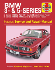 Bmw 3  & 5 Series Service And Repair Man By Haynes