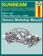 Sunbeam Rapier/alpine 1967 To 1974