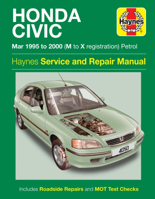 Honda Civic Service & Repair 95-00 By Haynes Publishing