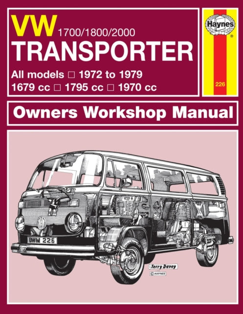 Vw Transporter 1700 1800 2000 Owners Wor