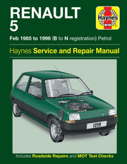 Renault 5 Petrol Feb 85-96 B To N