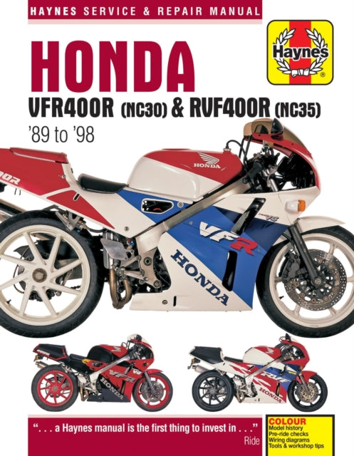 Honda Vfr400 Nc30 Rvf400 Nc35 V-f 89-98 By Honda Vfr400 Nc30 Rvf400 Nc35 V-f 89-98