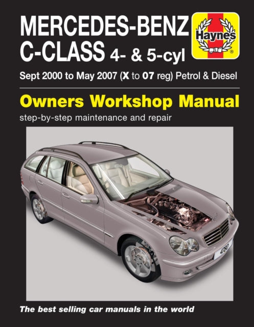 Mercedes Benz C Class 4 5-cyl Sept 200 By Haynes Publishing