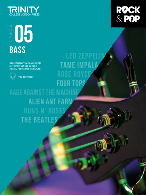 Trinity Rock Pop 2018 Bass Grade 5