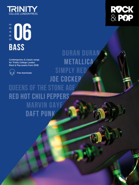 Trinity Rock Pop 2018 Bass Grade 6