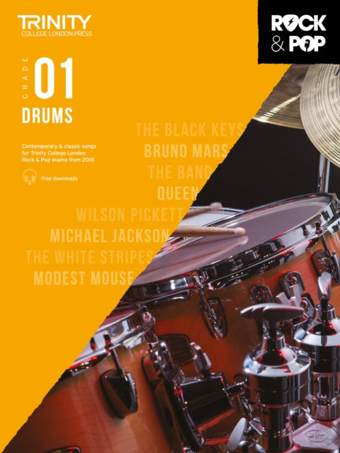 Trinity Rock Pop 2018 Drums Grade 1