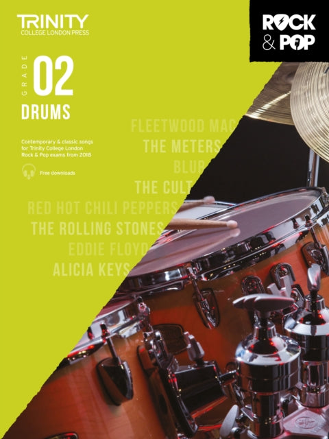 Trinity Rock Pop 2018 Drums Grade 2