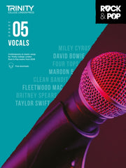 Trinity Rock Pop 2018 Vocals Grade 5