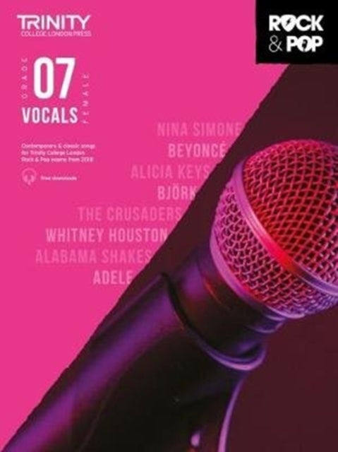 Trinity Rock Pop 2018 Vocals Grade 7 Fem