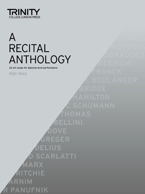 Recital Anthology High Voice