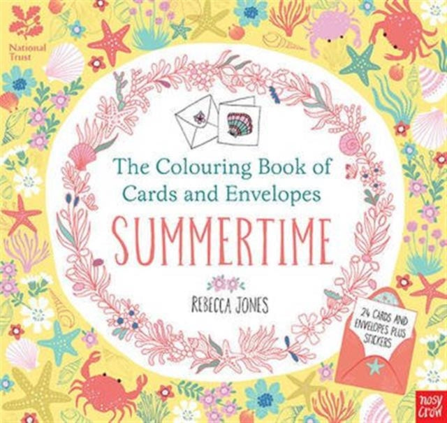 Summertime Colour Book Of Cards/envelope By Jones, Rebecca