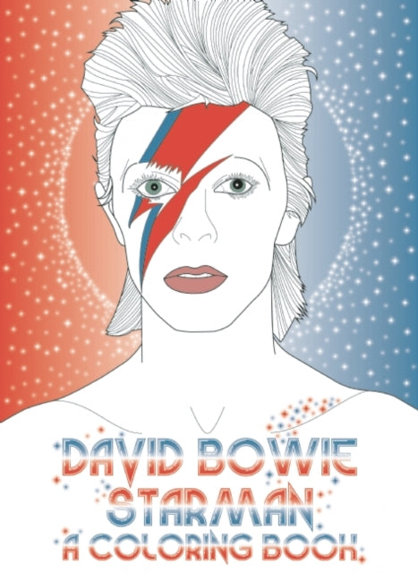 David Bowie Starman Colouring Book