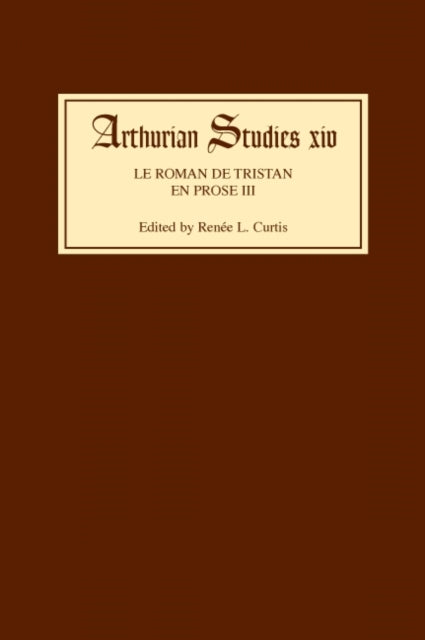 Le Roman De Tristan En Prose Iii