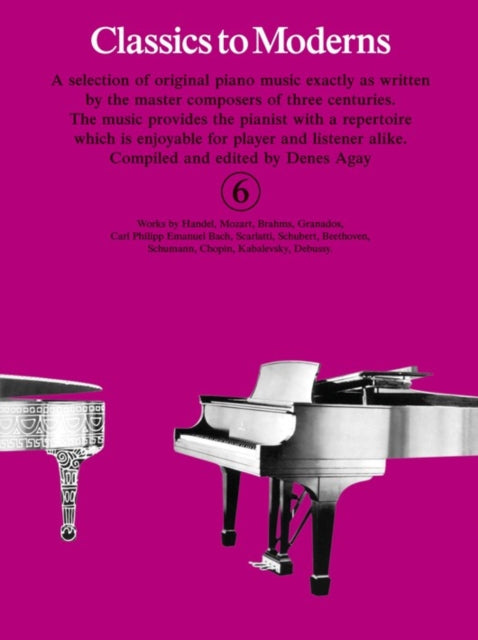 Classics To Moderns Book 6 Pf
