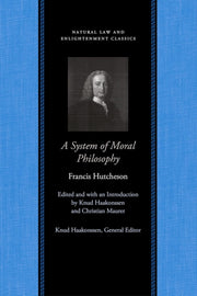 System Of Moral Philosophy By Francis Hutcheson