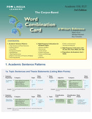 Word Combination Card
