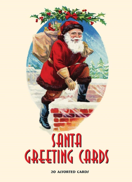 Santa Greeting Cards By Beauchamp,monte