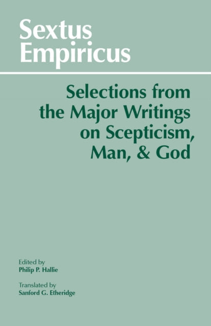 Selections From Major Writings