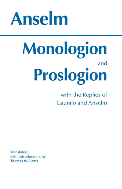 Monologion & Proslogion