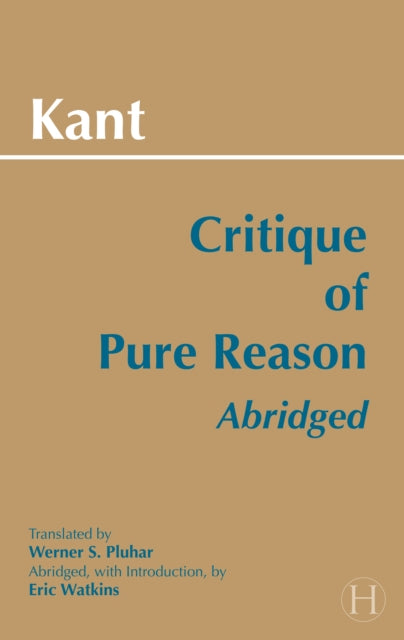 Critique Of Pure Reason
