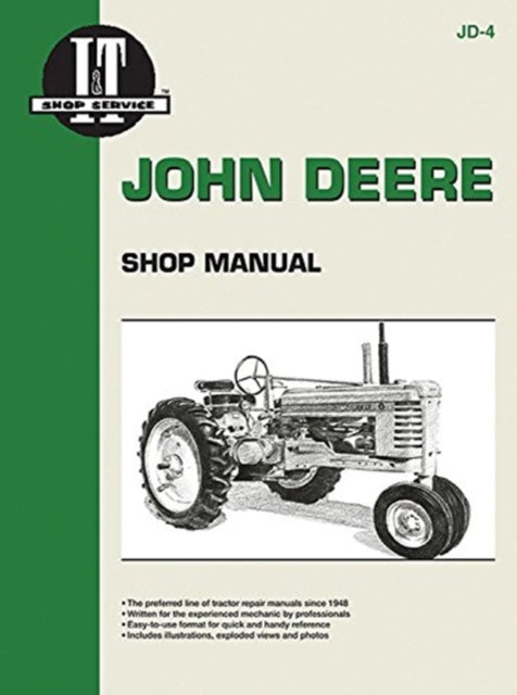 John Deere Srs A B G H Mdls D M & Mt