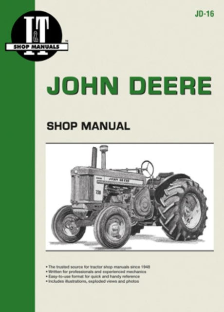 John Deere Model 520-730 Tractor Service By Haynes Publishing