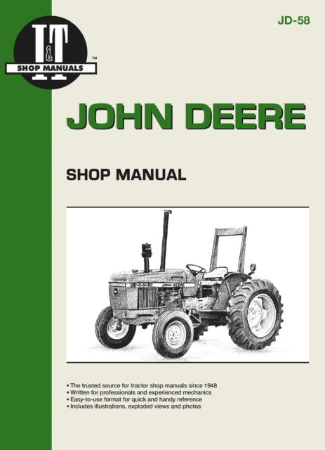 John Deere Model 2150-2555 Tractor Serv