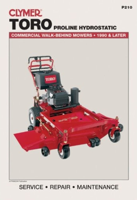 Toro Walkbehind Mower By Haynes Publishing