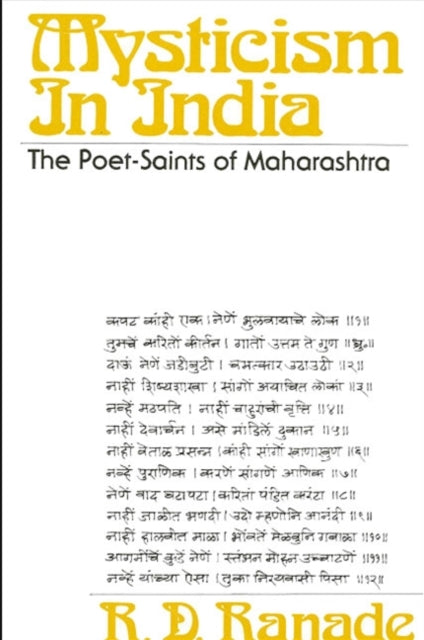 Mysticism In India : The Poet-saints Of