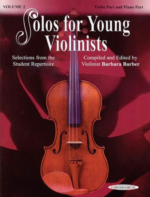 Solos For Young Violinists 2 Vnpno By Barber, Barbara