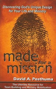 Made For A Mission By Posthuma, David A.