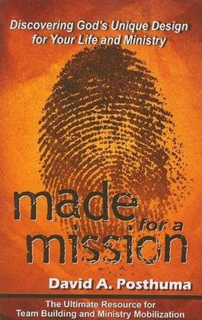 Made For A Mission By Posthuma, David A.