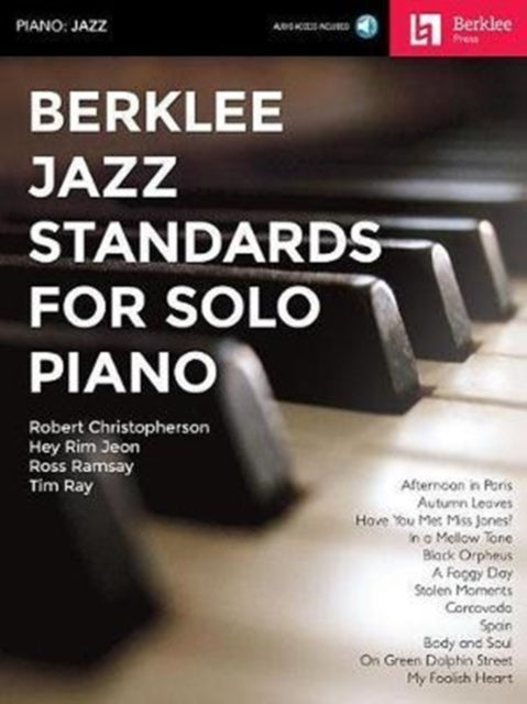 Berklee Jazz Standards For Solo Piano By Berklee Jazz Standards For Solo Piano