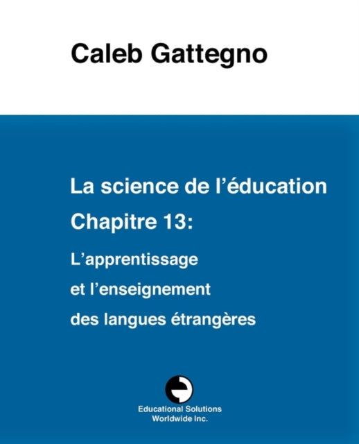 La Science De L' Ducation Chapitre 13: L