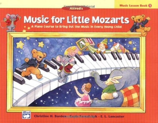 Little Mozarts Lesson Book 1 By Barden, Christine H