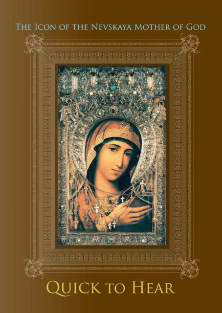 Icon Of The Nevskaya Mother Of God By Author Stated, No