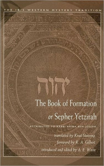 Book Of Formation Or Sepher Yetzirah By Stenring, Knut(trans