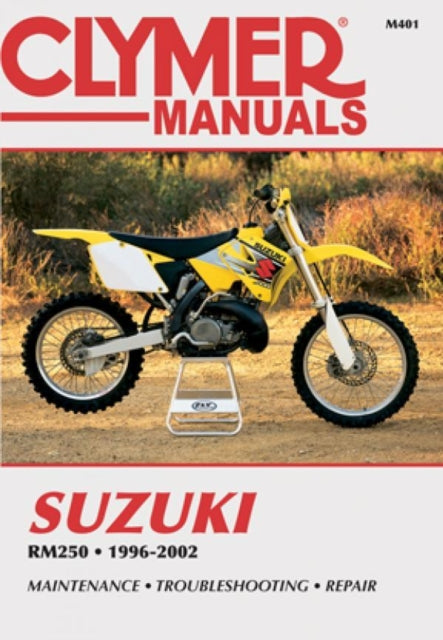 Clymer Suzuki Rm250 19962002