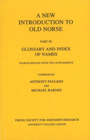 New Introduction To Old Norse, A - Part3 By Faulkes - Barnes