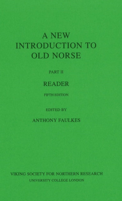 New Introto Old Norse Pt2 V