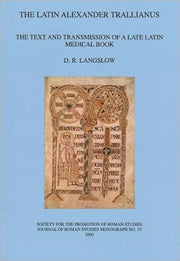 Latin Alexander Trallianus By Unknown