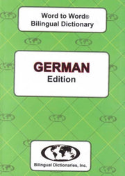 Englishgerman Germanenglish Wordtoword D By Bell, H.