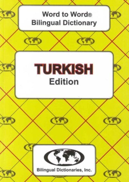 Englishturkish Turkishenglish Wordtoword By Sesma, C.