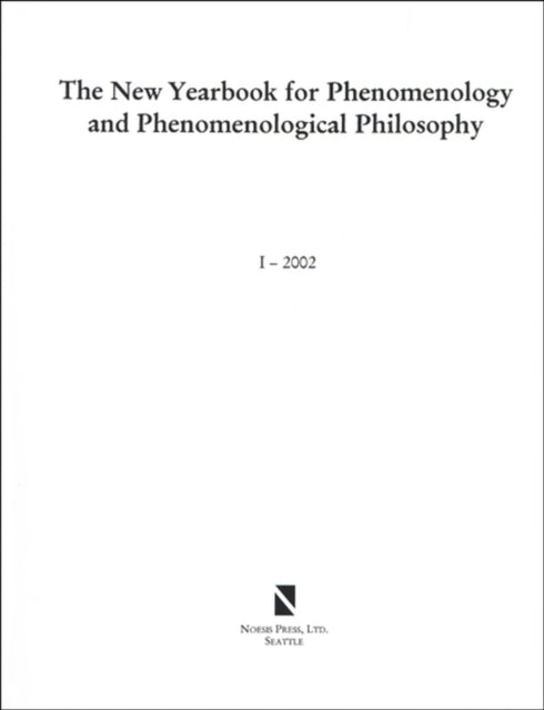 The New Yearbook For Phenomenology And P