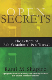Open Secrets The Letters Of Reb Ye