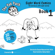 The Yak Pack: Sight Word Comics: Book 1: By Resources, Rumack