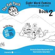 The Yak Pack: Sight Word Comics: Book 2: By Resources, Rumack