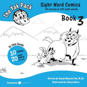 The Yak Pack: Sight Word Comics: Book 3: By Resources, Rumack