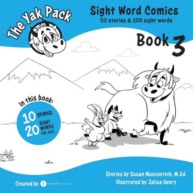 The Yak Pack: Sight Word Comics: Book 3: By Resources, Rumack